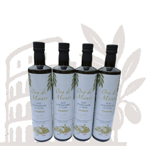 Coratina - Oro di Monte Olivenöl 4 Flaschen 500ml
